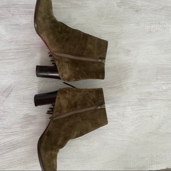 Christian Louboutin Fringe Boho Booties - Picture 4 of 12